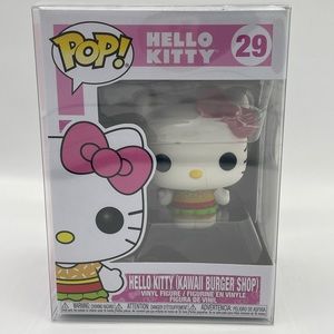 Hello Kitty Vinyl Figure Funko Pop Kawaii Burger Shop No 29
